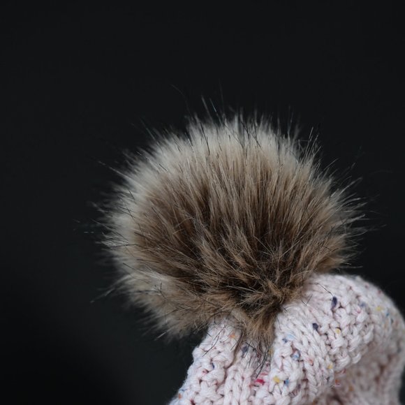 Jessica Simpson, tuque rose doux, taille OS femme - Picture 2 of 4